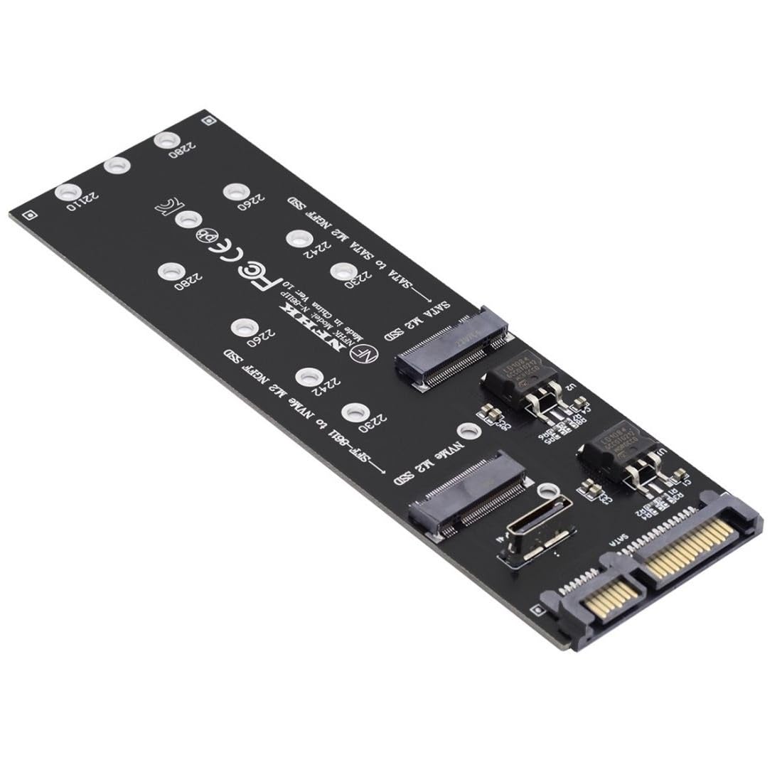 chenyang M.2 NGFF SSD to SATA ＆ M.2 NVME PCIe SSD to SFF-8611 8612 Oculink Adapter for Mainboard