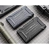 for Sony Walkman NW-A55HN A56HN A57HN A50 A55 A56 A57 Rugged Shockproof Armor Case Cover (Black)