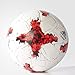 adidas Performance Confederations Cup Official Match Soccer Ball, White/Red/Power Red/Clear Grey, Size 5