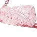 YiZYiF Men's Jacquard Lace See-Through Sissy Pouch Underwear Pink Large