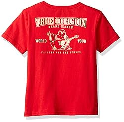 True Religion Boys' Big Branded Logo Tee