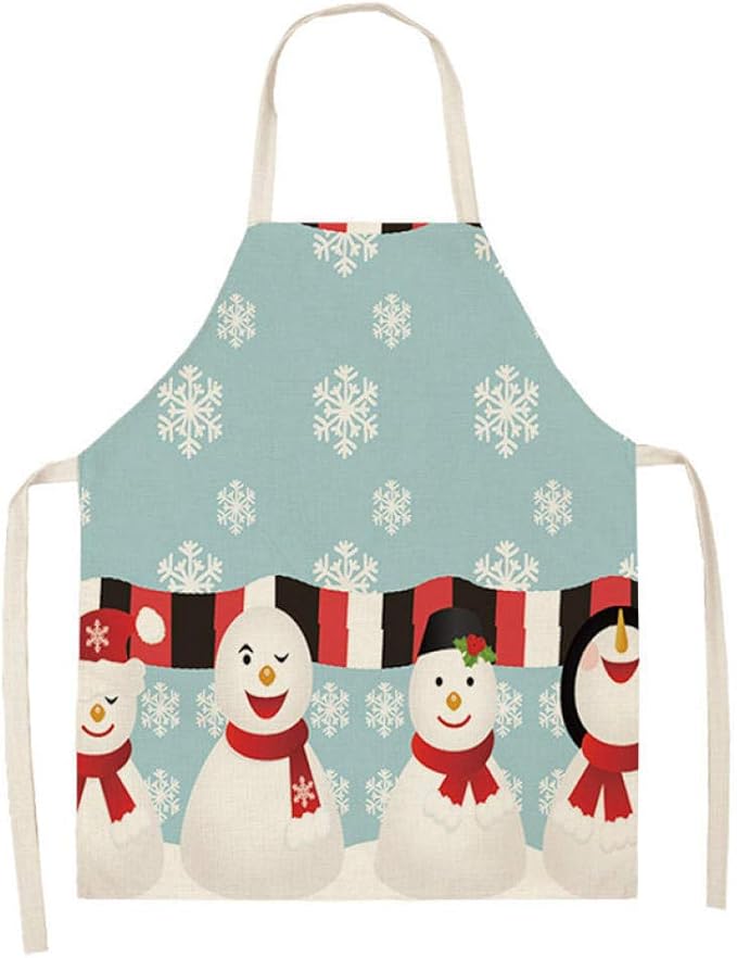 Grembiule Da Cucina Carino A Forma Di Gatto - In Lino Per Uomo E Donna - Foto 4