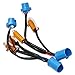 Win Power H13 HID LED Load Resistor Canbus Harness Decoder Fix LED Bulb Fast Hyper Flash for Dodge 2007 RAM JEEP CHRYSLER Mini Cooper BMW BENZ