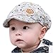 Cute Baby Beret Toddler Sun Protection Hat Infant Floppy Cap Grey Base Ball3-15M