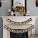 Congrats Class of 2018, Graduation Party Supplies 2018 - No DIY Required | Classy Graduation Banner for Graduations Decorations | Grad Party Decor, Seniors High School or Prom | Black and Gold, Large