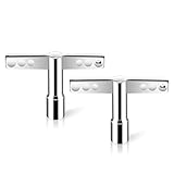 Ouligay 2 Pack Drum Key Drill Bit Universal Drum