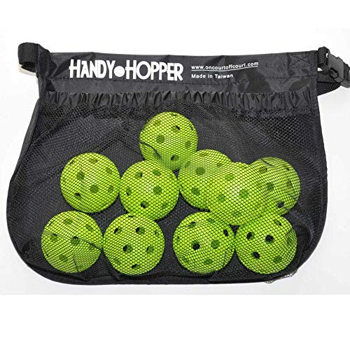image for OnCourt OffCourt and Covey Sports Tennis Ball Holder Bag for Waist - O
