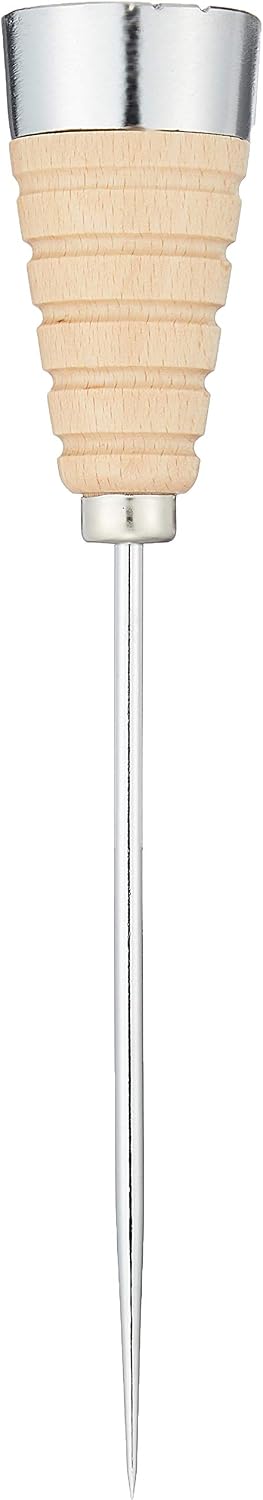 Beehive Handle Deluxe Ice Pick 230mm 18/8 Stainless Steel Alloy Head Ice Carving Made in Japan, White - Image 3