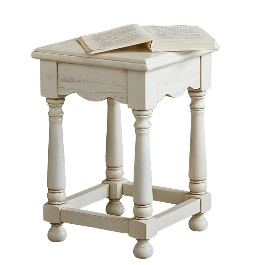 Color White Size 30 30 45 5cm Storage Benches Footstools