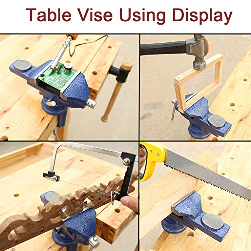 image for Mini Bench Vise Clamp on Vise 2