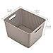 EZOWare 18 Qt Woven Plastic Storage Baskets, Large Organizer Knit Tote Bins Boxes - Pack of 3