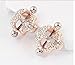 WOWOHE Nipple Rings for Women Stainless Steel Nipple Piercings 3D Skull Nipple Jewelry a Pair