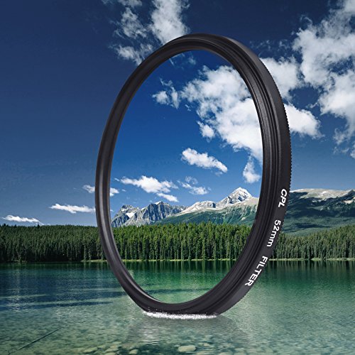 D&F 52mm Professional Photography CPL(Circular Polarizer Lens) Filter with Lens Cover and Adapter Ring for GoPro Hero 7 Black,Hero 5, Hero 6,Hero(2018) Camera Body - Thumbnail 6
