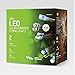 ORA LED Solar Powered String Lights, 100 LED’s, 55 ft., Waterproof, Dusk/Dawn Sensor, Perfect for Holiday, Christmas, Indoors, Outdoors, Home, Garden, Lawn, Patio, Decorative Landscape