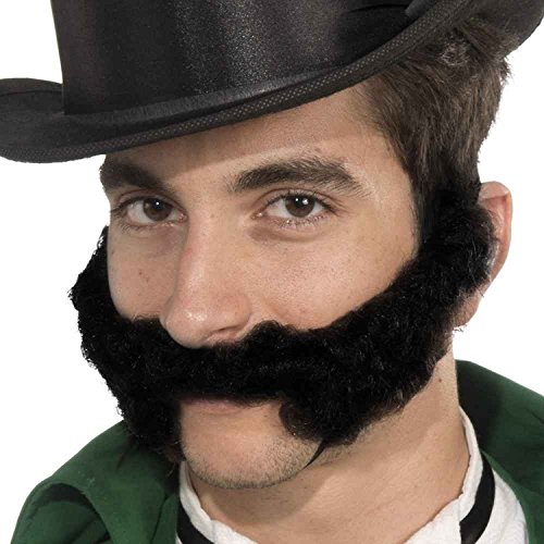Forum Novelties Men's Curly Burly Novelty Beard