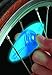 Nite Ize Spokelit Led Spoke Light - Best Bicycle Lights For Safety And Visibility - Steady Glow Or Flash, Blue