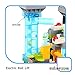 SpringFlower Building Blocks, Automatic Marble Run set, Castle Fairy Tale Theme, Educational Construction Toys Set, Best New year gift for Kids, Boys, and Girls 3 4 5 6 7 8 Years Old & Up,154pcs