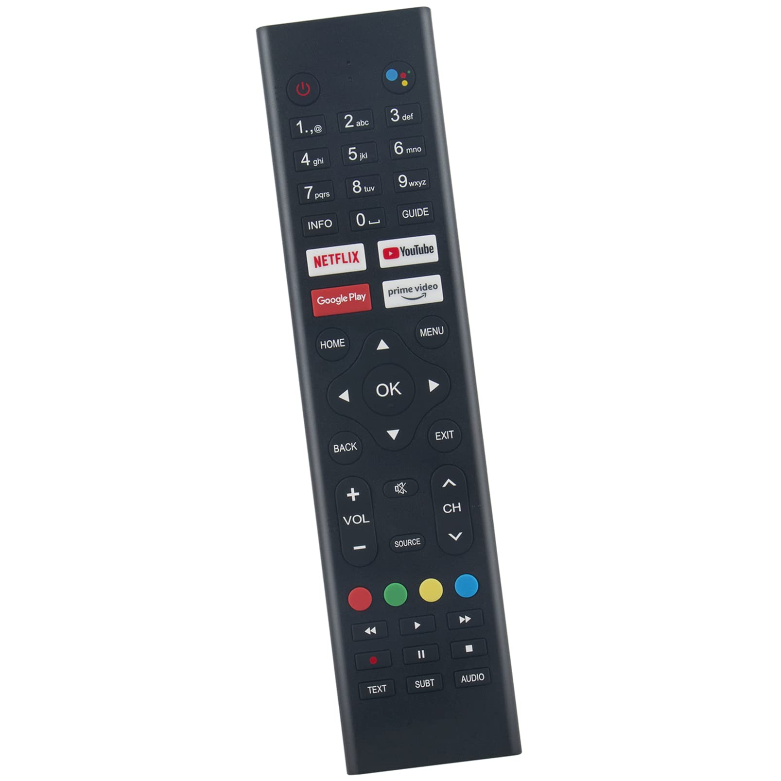 ALLIMITY Replace Remote Control fit for RCA OK. RS42 RS32H2 RS43F2 RS50U2 RS65U2 RS43F3 RS32F3 RS55U2 RS42F2 RS50U2-EU RS65U2-EU RS55U2-EU RS42F2-EU RS43F2-EU RS32H2-EU RS32F3-EU