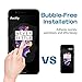 OnePlus 5 Screen Protector, Auckly Full Coverage Tempered Glass Screen Protector [Automatic Adsorption] [Bubble-Free] [9H+ Hardness], HD Clear Film Anti-Scratch Protection for OnePlus 5, Black