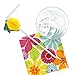 Royal Assorted Paper Fruit Straw, Package of 144