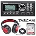 Tascam GB-10 - USB Guitar/Bass Trainer/Recorder Along with Samson Studio Headphones and SDHC Memory Card