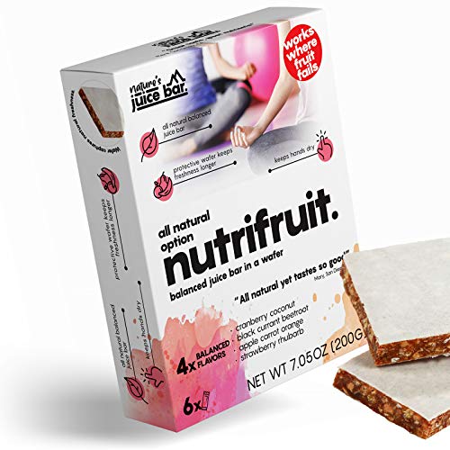Nature’s Nutrifruit Juice Bar Organic Breakfast Bars 100 kcal Soft