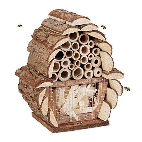 Relaxdays Insectenhotel - 20,5x17,5x11 cm