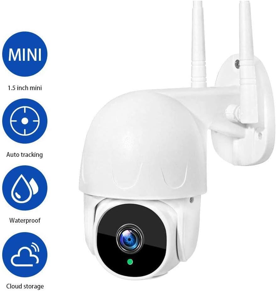 FCDAT Cámara de Seguridad Exterior, la cámara 1080P HD