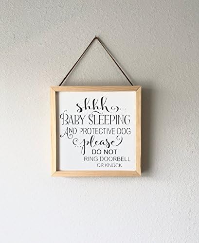 Baby is Sleeping Sign