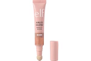 e.l.f. Halo Glow Blush Beauty Wand, Liquid Blush Wand For Radiant, Flushed Cheeks, Infused With Squalane, Vegan & Cruelty-fre