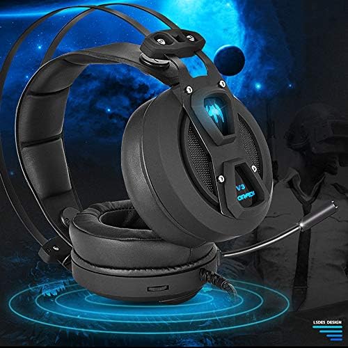 売り出し Usb7 1ステレオサラウンドノイズキャンセリングヘッドフォン コンピュータゲームヘッドセット用の曲げ可能なツイストホースマイクロフォン