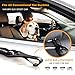 8-10FT Dog Leash for Large Dog Heavy Duty, with Detachable Short Dog Leash- Padded Traffic Leash with Shock Absorbed Spring for Extra Control, Bungee No Pull Reflective Dog Leash for Large Breed Dog