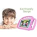 Kids Tablet Android 7.1, 7 Inch, HD Display, Quad Core, Children Tablet, 1GB RAM + 8GB ROM, with WiFi, Dual Camera, Bluetooth, Educational,Touch Screen Kid Mode,Parental Control (D red)
