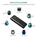 Updated USB C Portable Battery 22000 RAVPower 22000mAh 5V/3A Type-C Port Portable Charger (2.4A Input, Total 6A Output Power Bank) Battery Pack for Galaxy S8, Google Pixel, Mate 9, Lumia and More