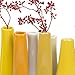 Chive - Pooley 2, Ceramic Flower Vase, 8-Tube Shape (Yellow)