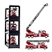 3 Pack Diecast Fire Truck Engine - 6 Inch Pullback Toy Die Cast Alloy Emergency Vehicles Model Play Set for Kids