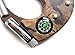 Outdoor Multi-Purpose Carabiner with Pocket Knife, Camouflage