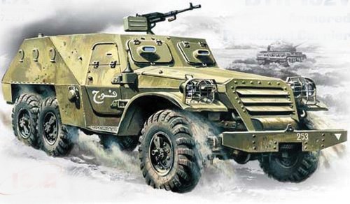 ICM Models BTR-152V Armored Personnel Carrier Building Kit