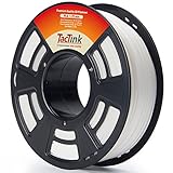 White PLA 3D Printing Filament 1.75mm 1KG 2.2LBS Spool, Dimensional Accuracy of +/- 0.05mm
