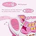 Reditmo Toddler Toy Keyboard, Kids Piano Electronic Organ 31 Keys, with Microphone, Firmer Stool, Educational Toy for 3-6 Years Old Children, Baby, Toddlers, Pink