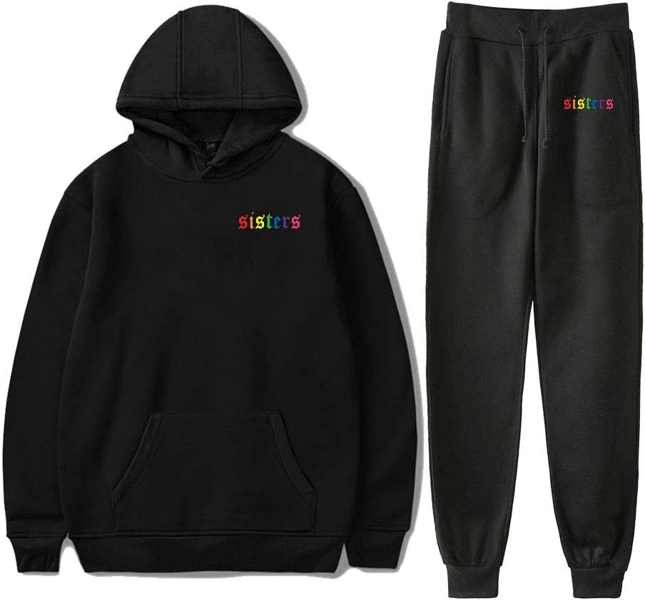 James Charles Merch Hoodies Set Sisters Hoodies Pants Two-Piece Sweatshirt Suit