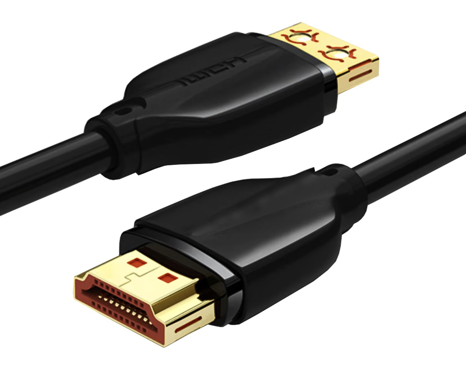 Elfcam® - 3m 4K Ultra HD HDMI2.0 High Speed Cable, Male to Male Supporting 3D Formats and with Ethernet and 4K/60FPS Support Black 3m