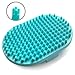 DYBEN Pet Bath Brush/Soft Rubber with Massage Teeth/Curry Shampoo Washing Brush/Perfect for Dogs & Cats Grooming