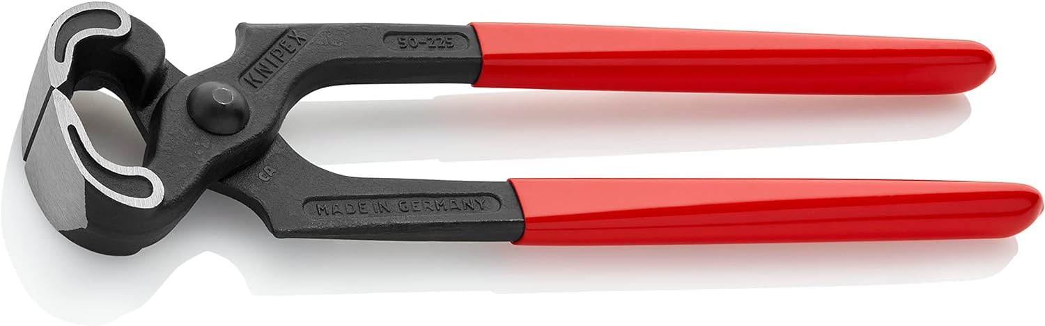 KNIPEX Carpenters' Pincers with Plastic Coating 225 mm, 50 01 225