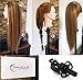 24 Inches Professional Long 40% Soft Real Human Hair Hairdressing Equipment Styling Head Doll Mannequin Training Head Tools Braiding Cutting Student Practice Model Clamp (honey blonde)