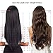 Lacer Ombre Remy Clip in Human Hair Extensions Afro Kinky Curly Clip 4B 4C Real Remy Natural Black Hair Extension Clip in Human Hair Two Tone T#1B/4 Dark Brown Color Full Head 18 Inch