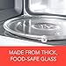 Microwave Plate Replacement, 12.4-inch Diameter Turntable Microwave Plate, Replacement Glass Tray, Durable Glass Dish for Microwave Oven, 0.9-inch Thick Microwave Glass Turntable Plate