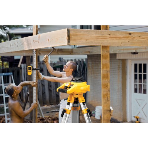 DEWALT Rotary Laser Level Kit, Indoor/Outdoor Survey Laser Transit