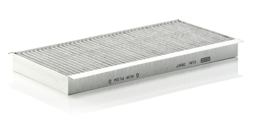 MANN-FILTER CUK 3567 Cabin Air Filter - Pollen Filter with Activated Carbon - for Cars + Transporters