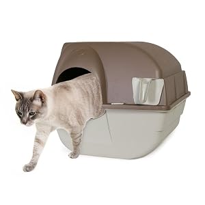 10. Omega Paw Self-cleaning Litter Box